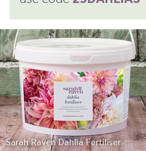 Sarah Raven Dahlia Fertiliser. 