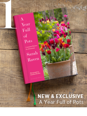 1. New & exclusive. A year full of pots. 