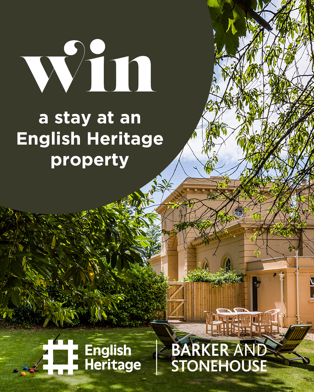 Win a Stay at an English Heritage Property