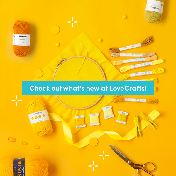 Check out what's new at LoveCrafts!