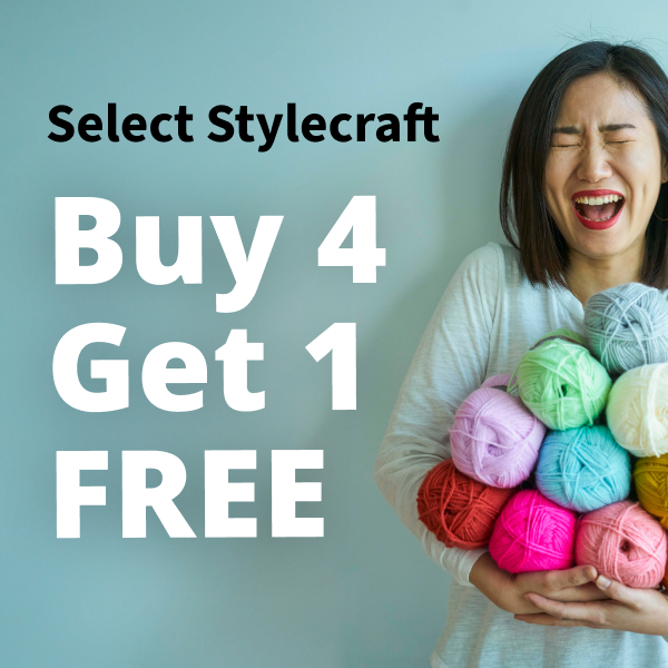 5 for 4 on selected Stylecraft