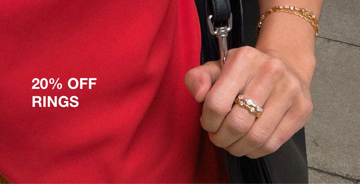 20% off rings