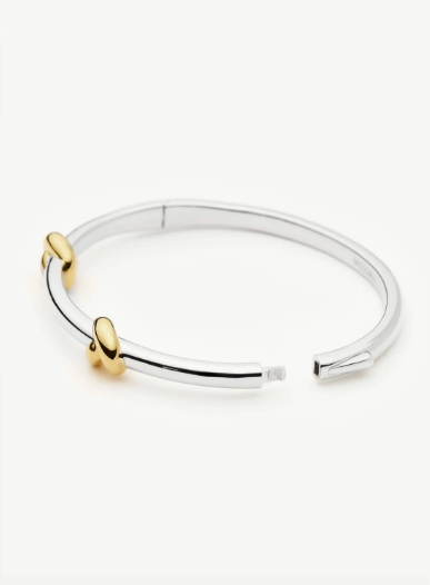 Lucy Williams Knot Hinged Bangle