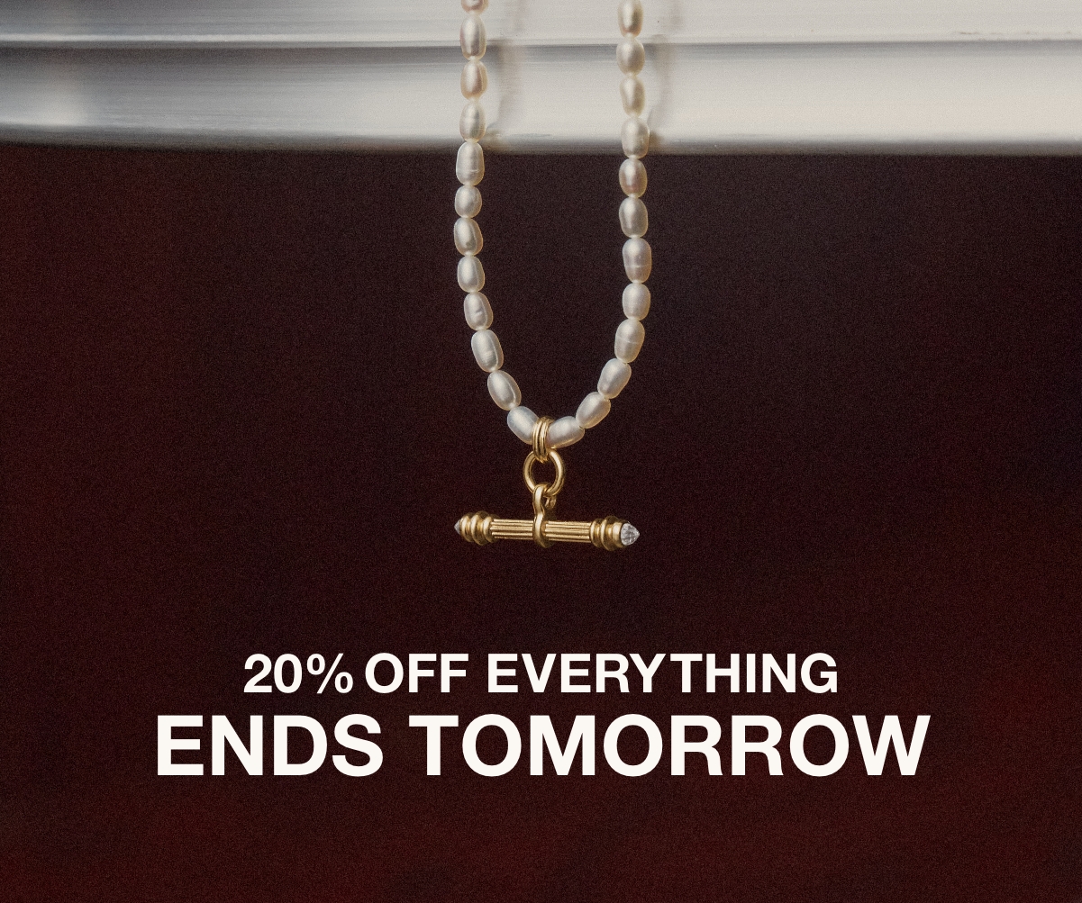 20% off everything ends tomorrow