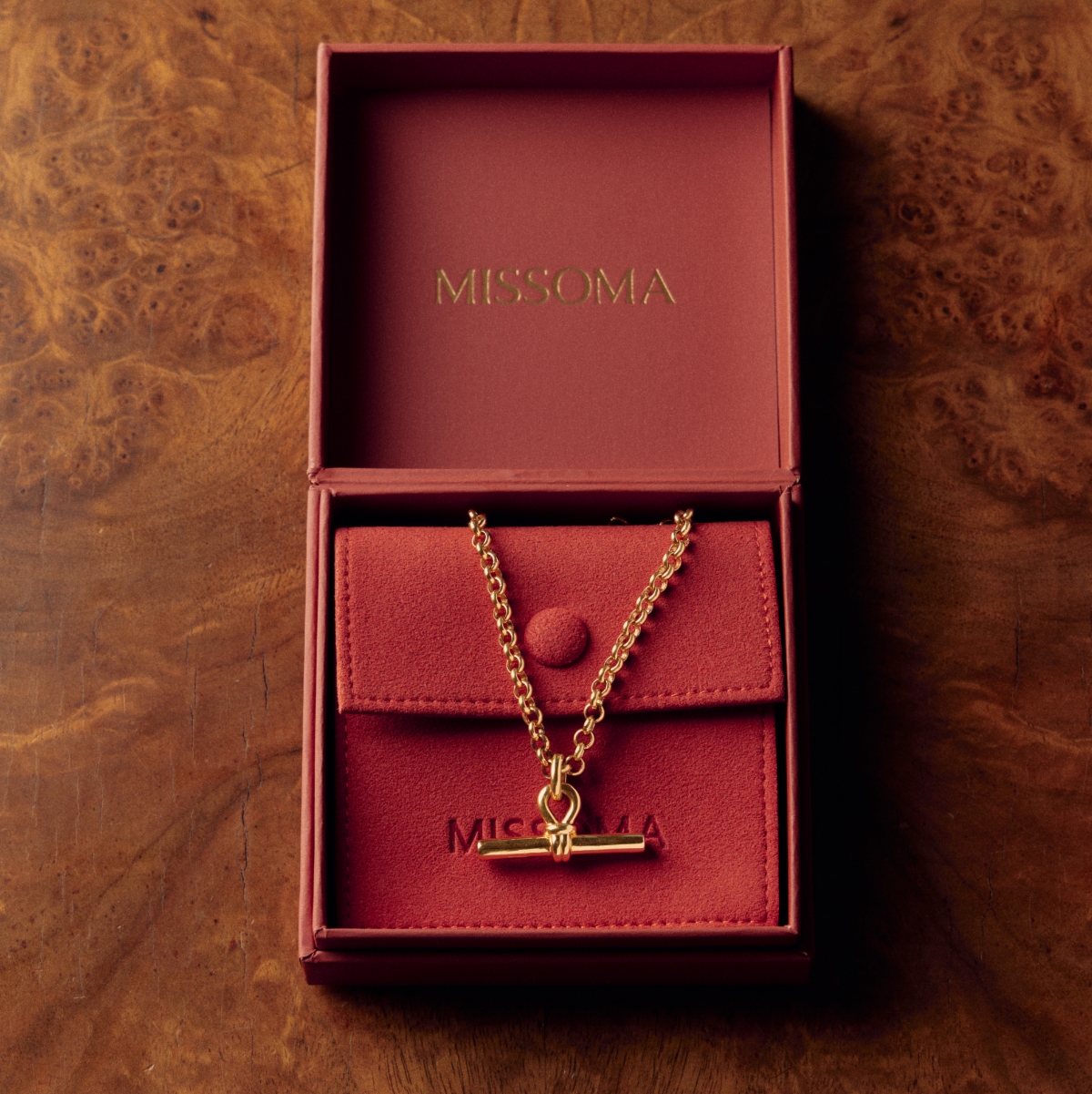 Chunky T-Bar Necklace