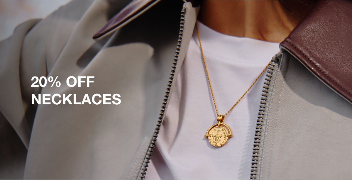20% off necklaces