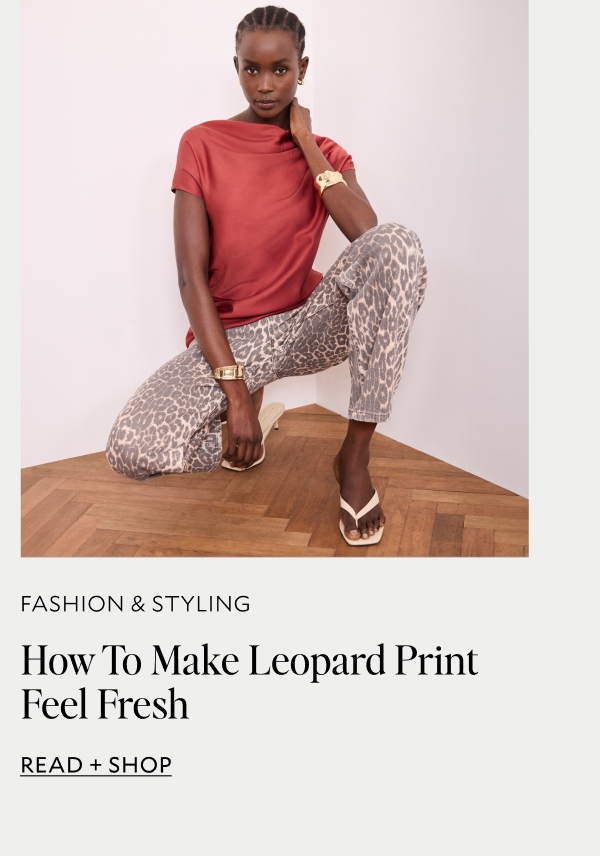 How To Make Leopard Print Feel Fresh