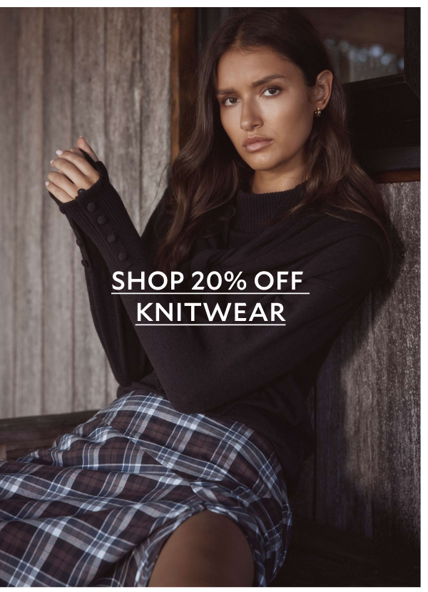 20% OFF KNITWEAR