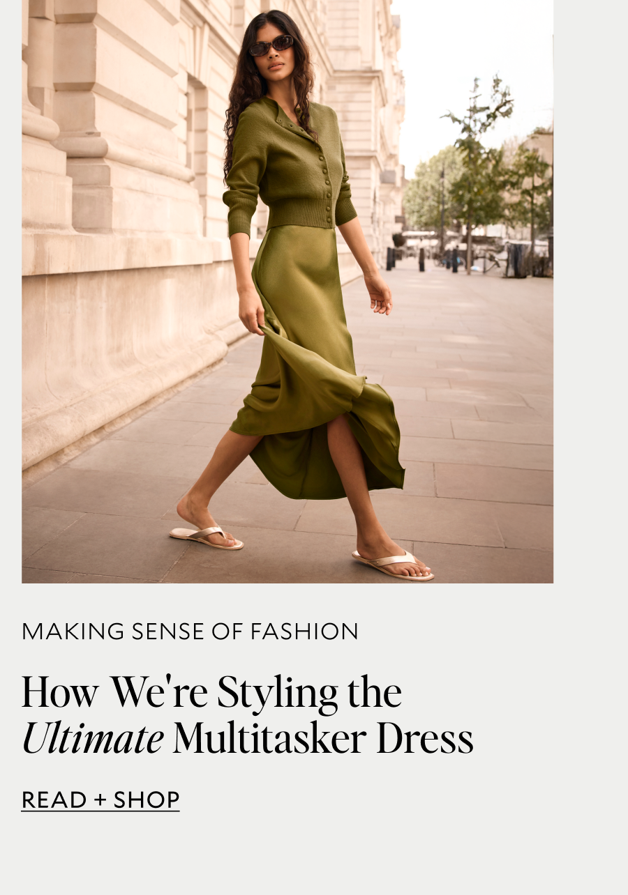 How We're Styling the Ultimate Multitasker Dress