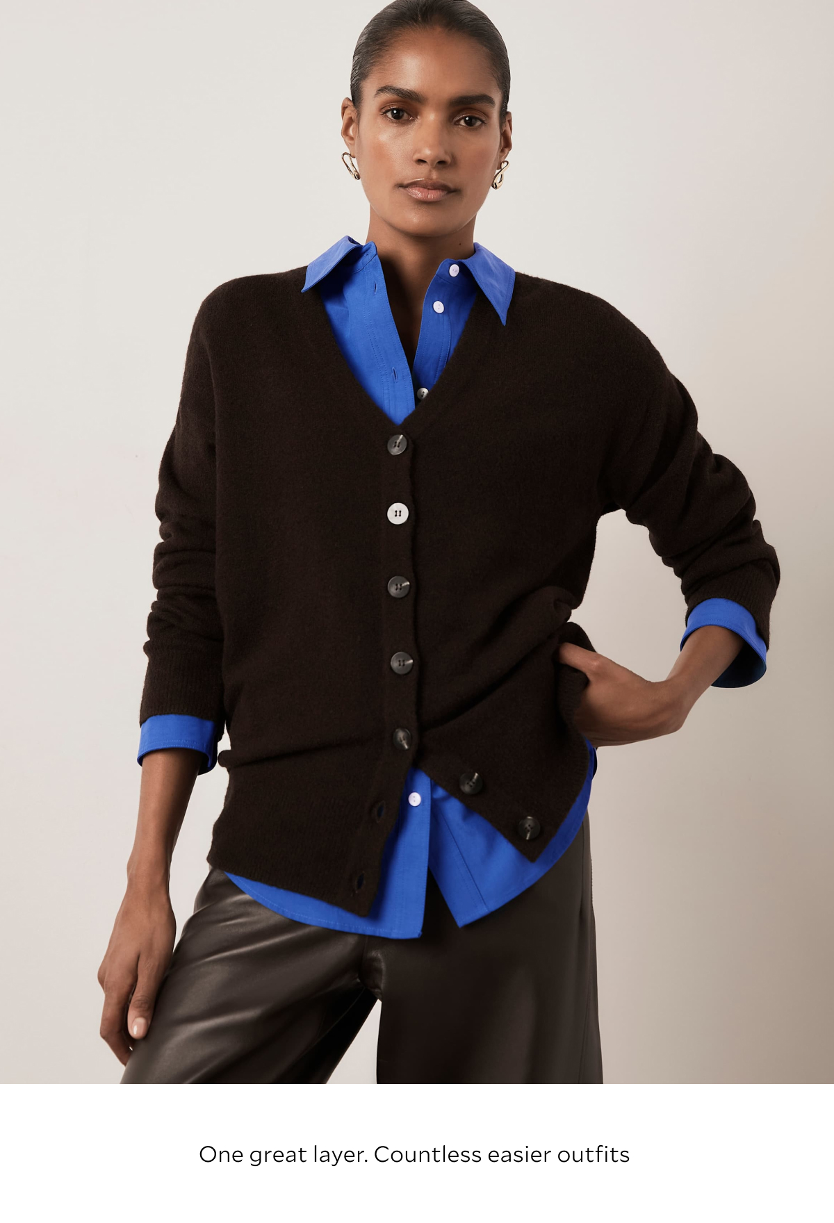 One great layer. Countless easier outifts