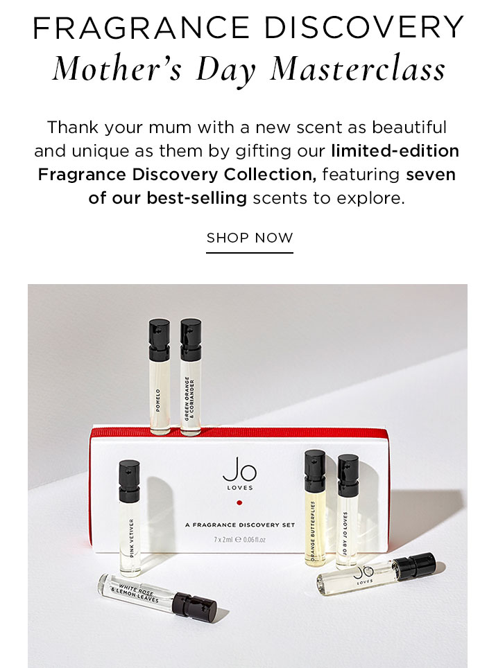 New LimitedEdition Fragrance Discovery Collection Jo Loves by Jo