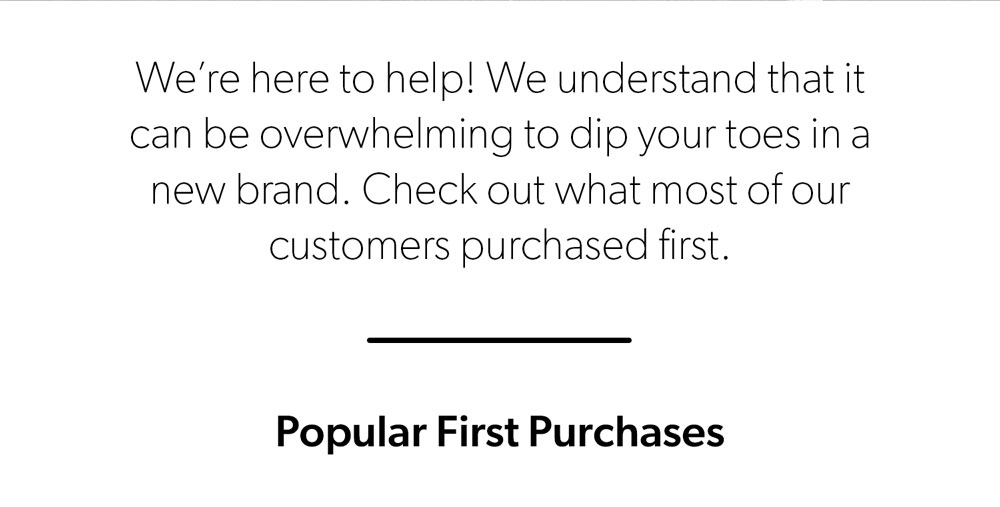 We've got our top recommended products