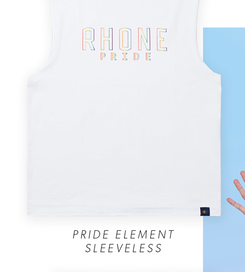 Pride Element Sleeveless Flat Lay