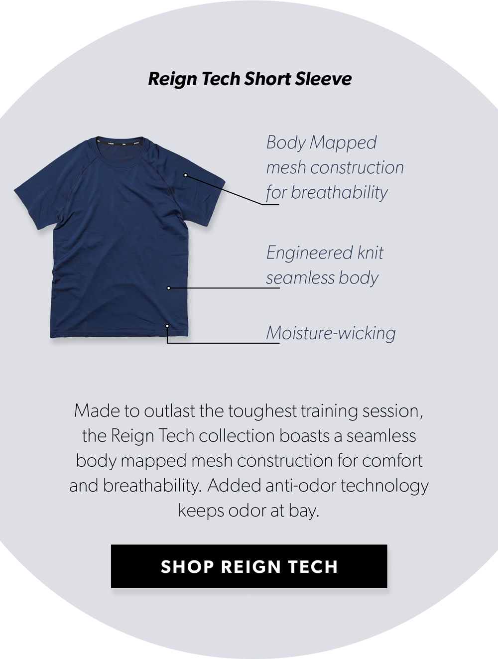 Reign Tech Short Sleeve