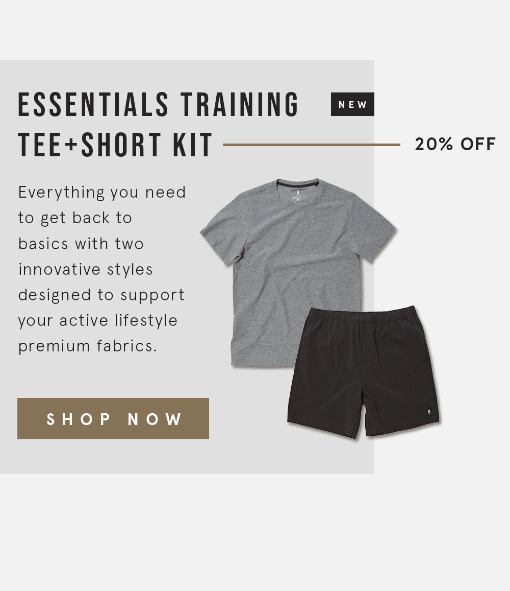 Essentials Training Tee + Short