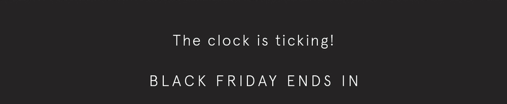 Black Friday Ends In