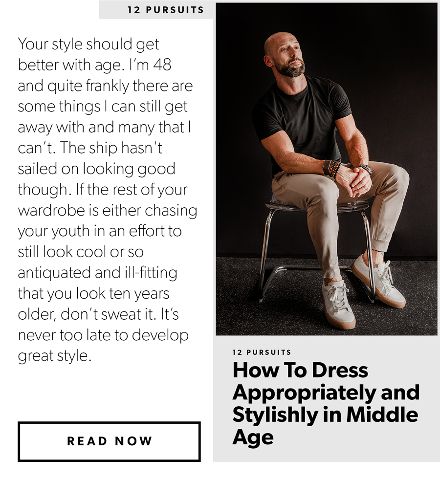 How To Dress Appropriately and Stylishly in Middle Age