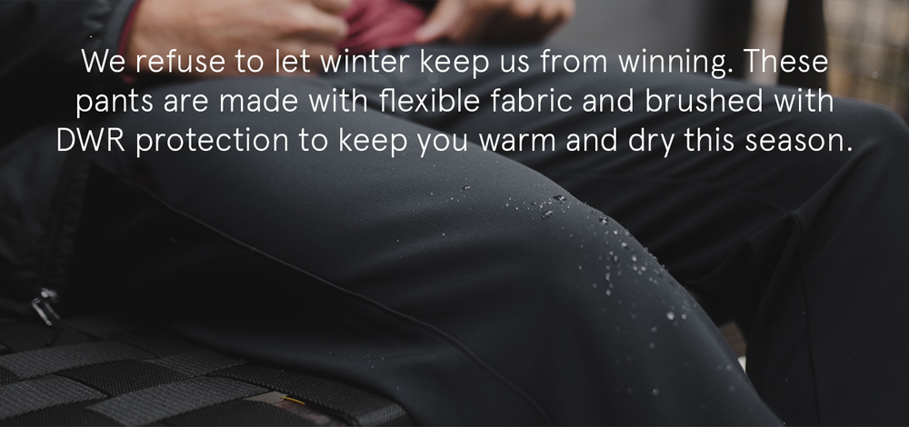 We refuse to let winter keep us from winning