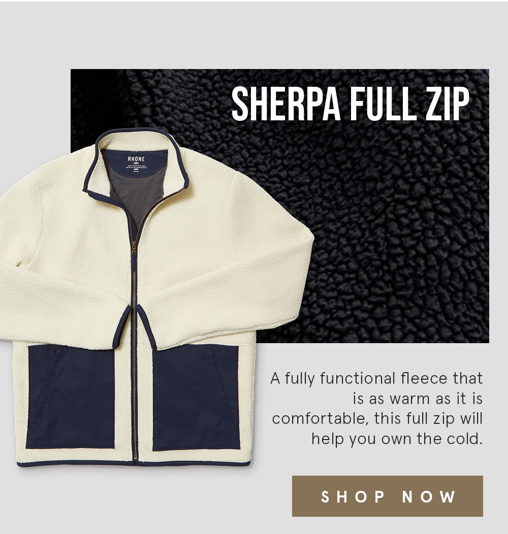 Sherpa Full-Zip Jacket