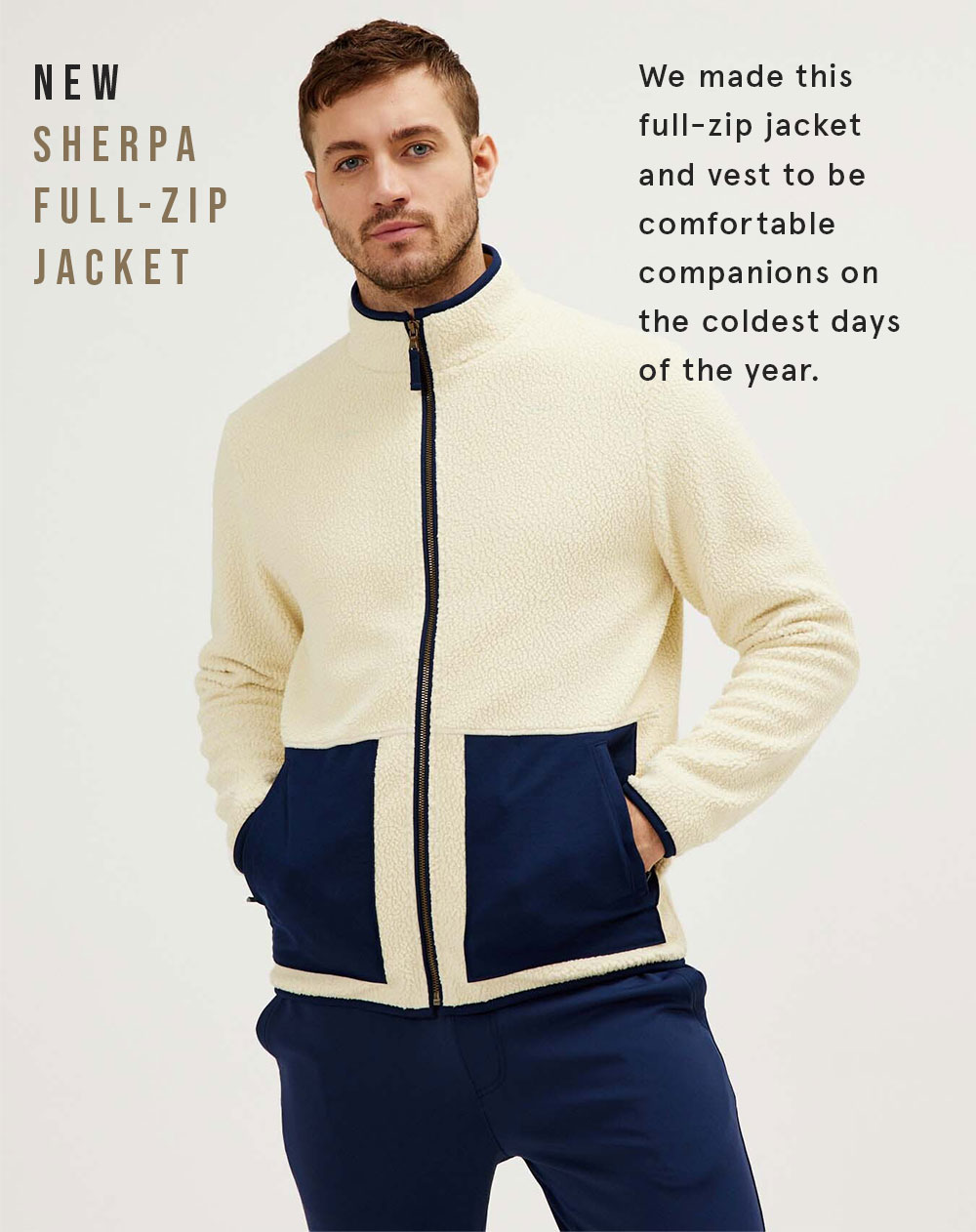 Sherpa Full-Zip Jacket
