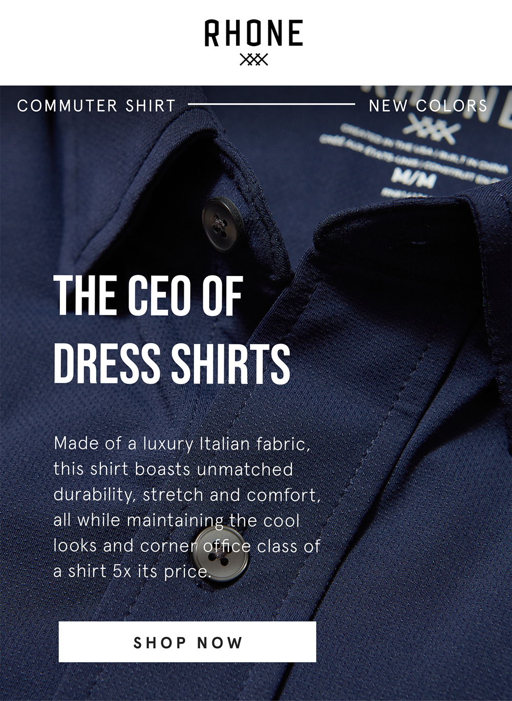 The CEO of Dress Shirts