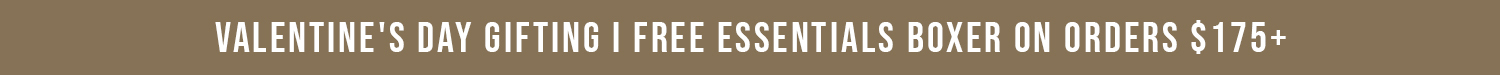 Free Essentials Boxer on Orders $175+