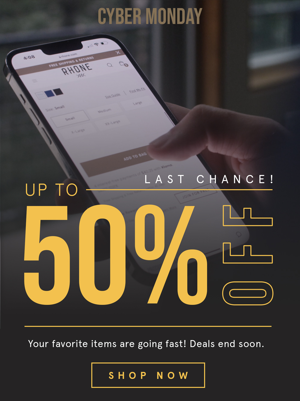 Cyber Monday Last Chance