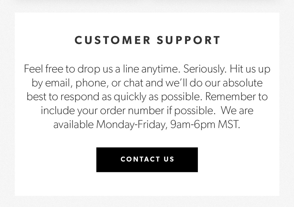Customer Support