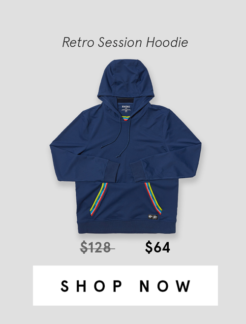 Retro Session Hoodie - Backspin Navy