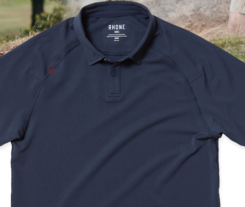 Delta Pique Polo - Navy