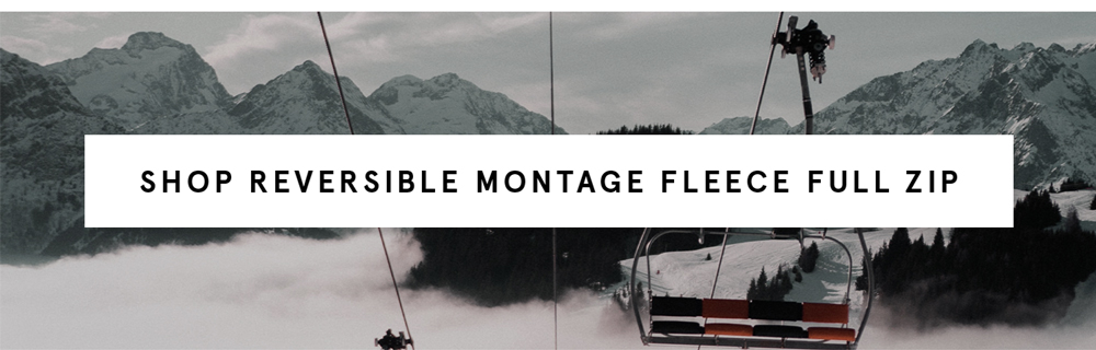 Shop Reversible Montage Fleece Full Zip