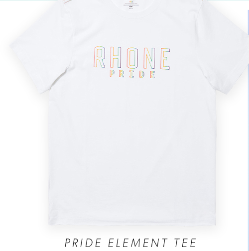 Pride Element Tee Flat Lay