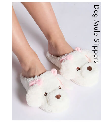 Dog mule slippers