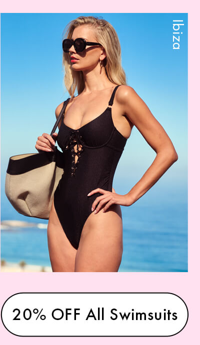 20% OFF ALL Swimsuits