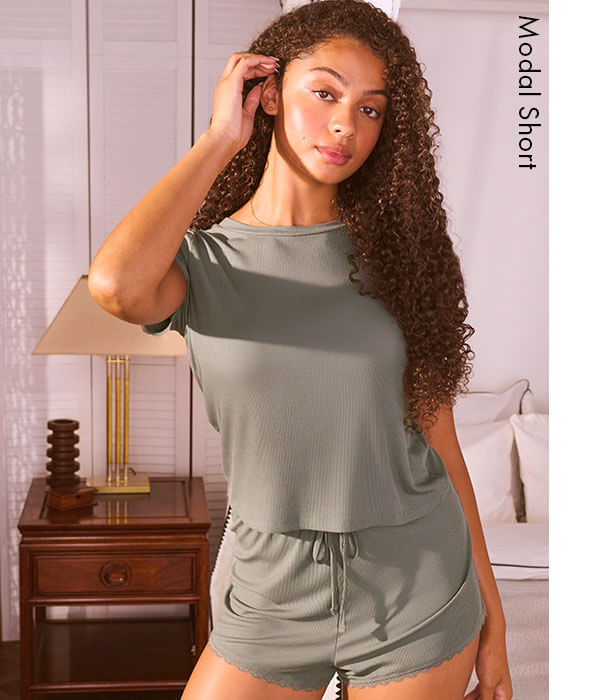 Modal short pyjama set