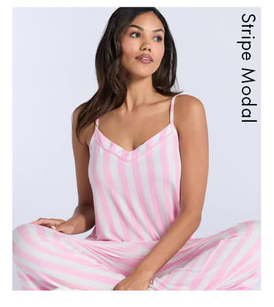 Stripe modal pyjama set