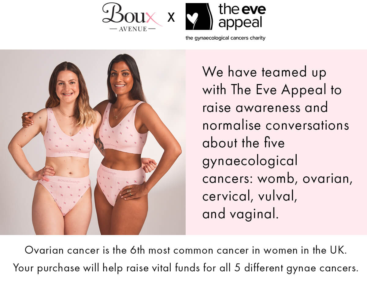 We have teamed up with Eve Appeal to raise awareness