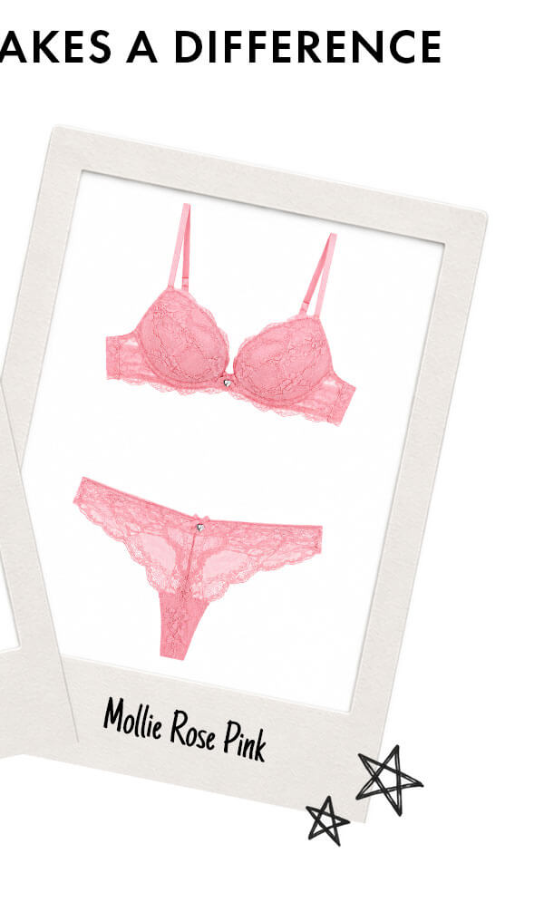 Rose pink Mollie