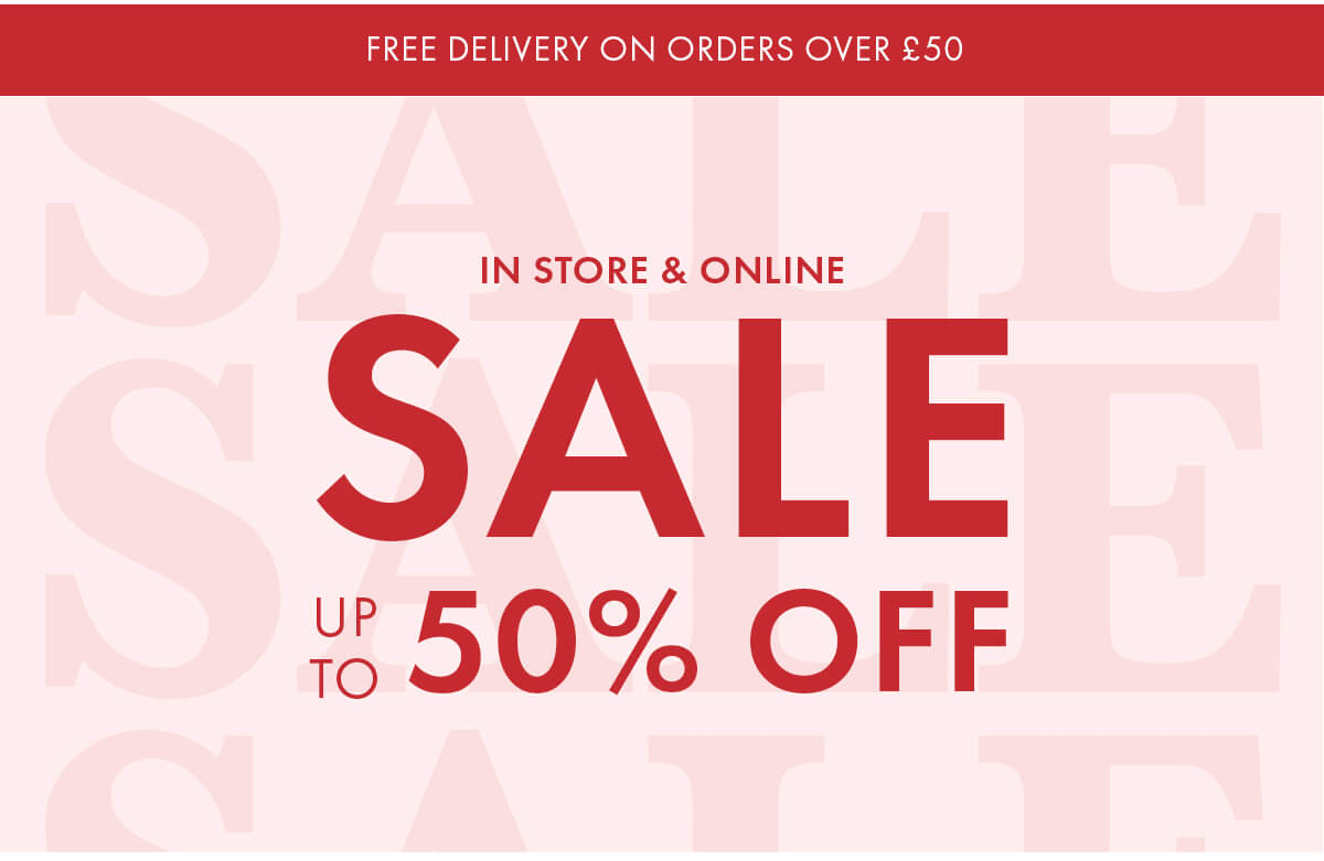 SALE UP TO 50% OFF 