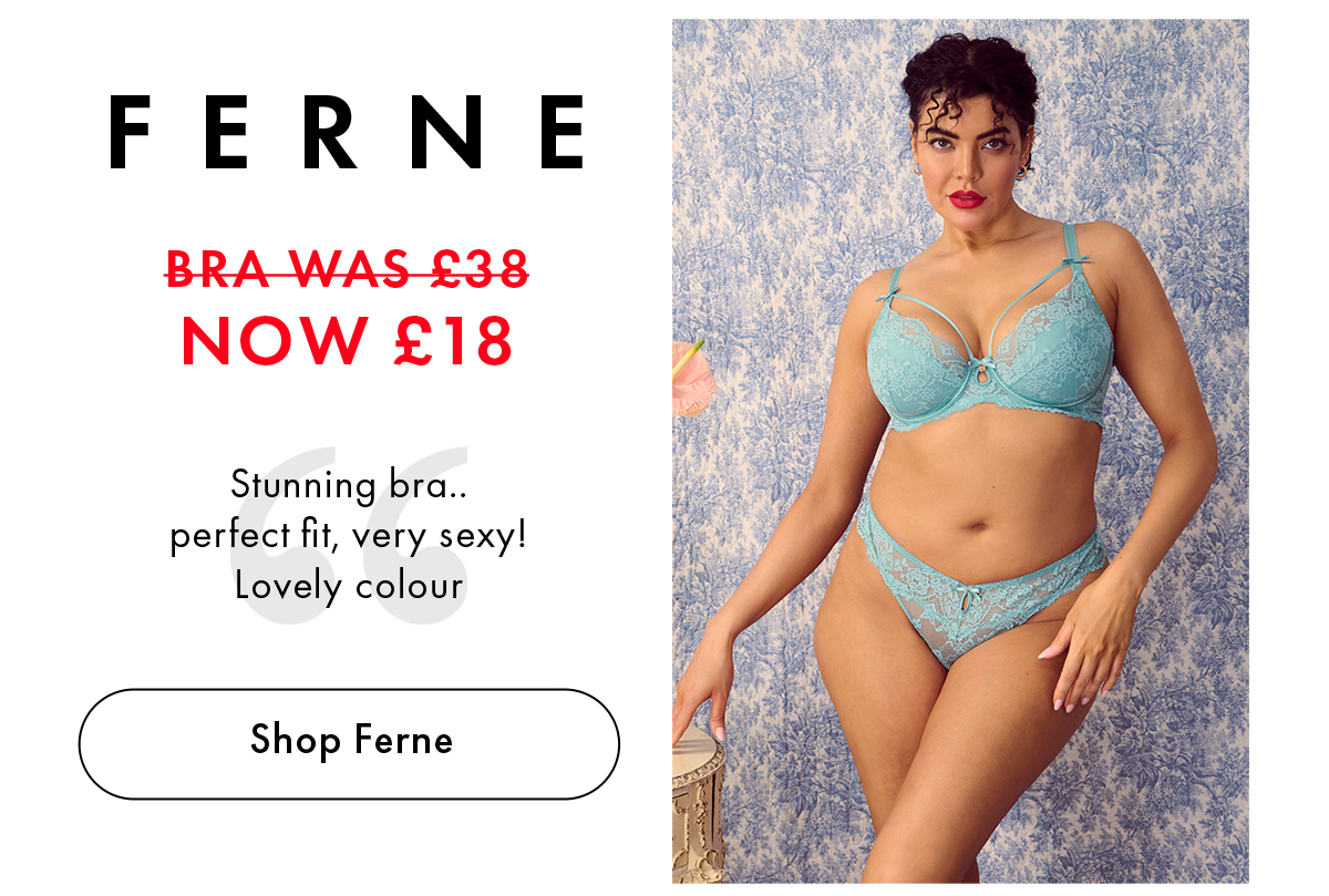 Ferne plunge bra - Sage Green
