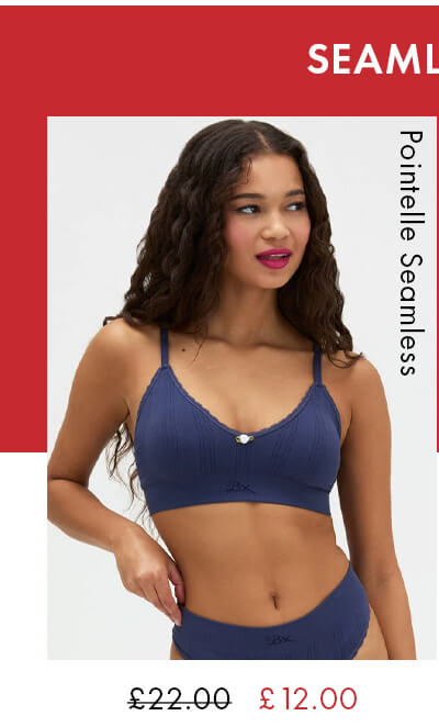 Pointelle seamless bralette
