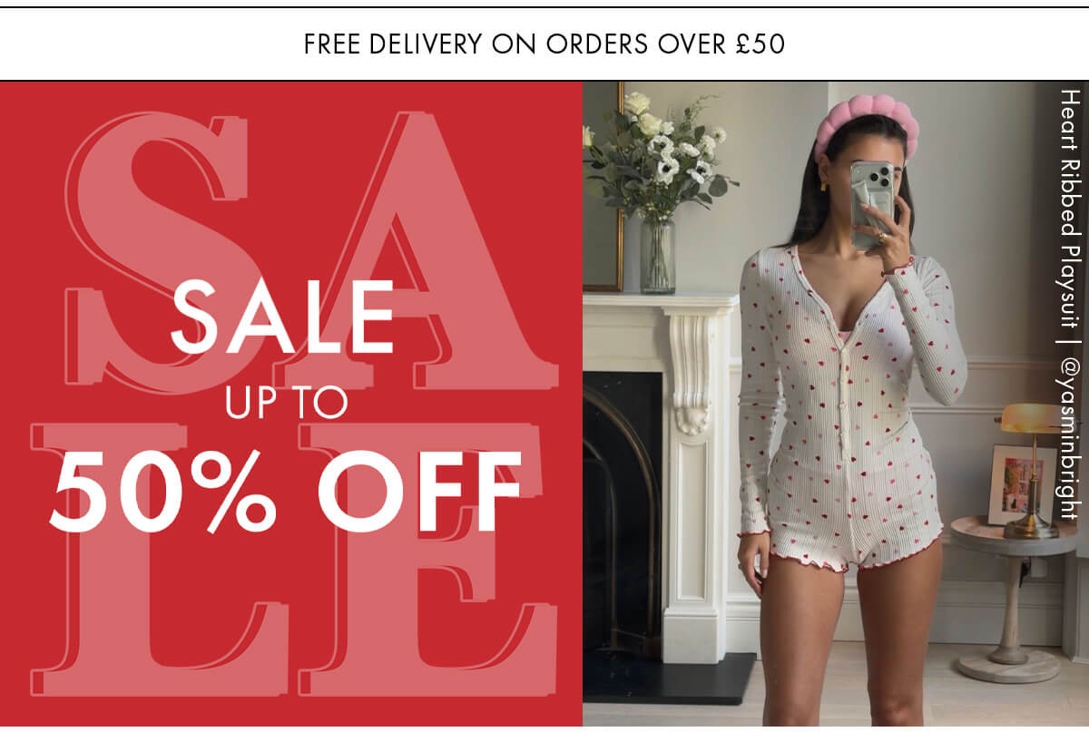 SALE UP TO 50% OFF 