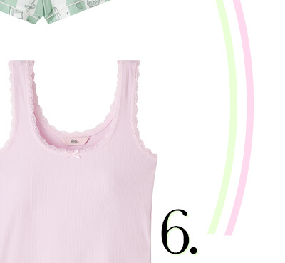 Matcha woven short pyjama set