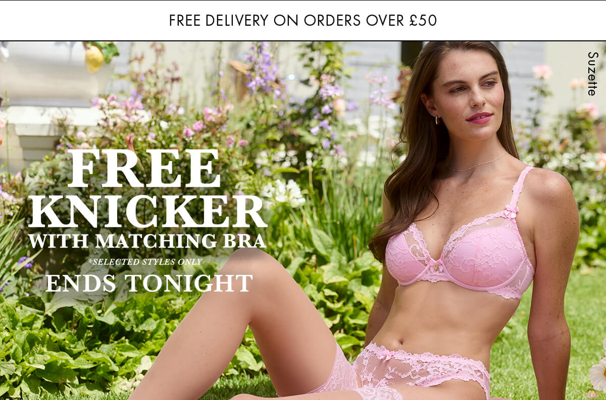 Free knicker with matching bra