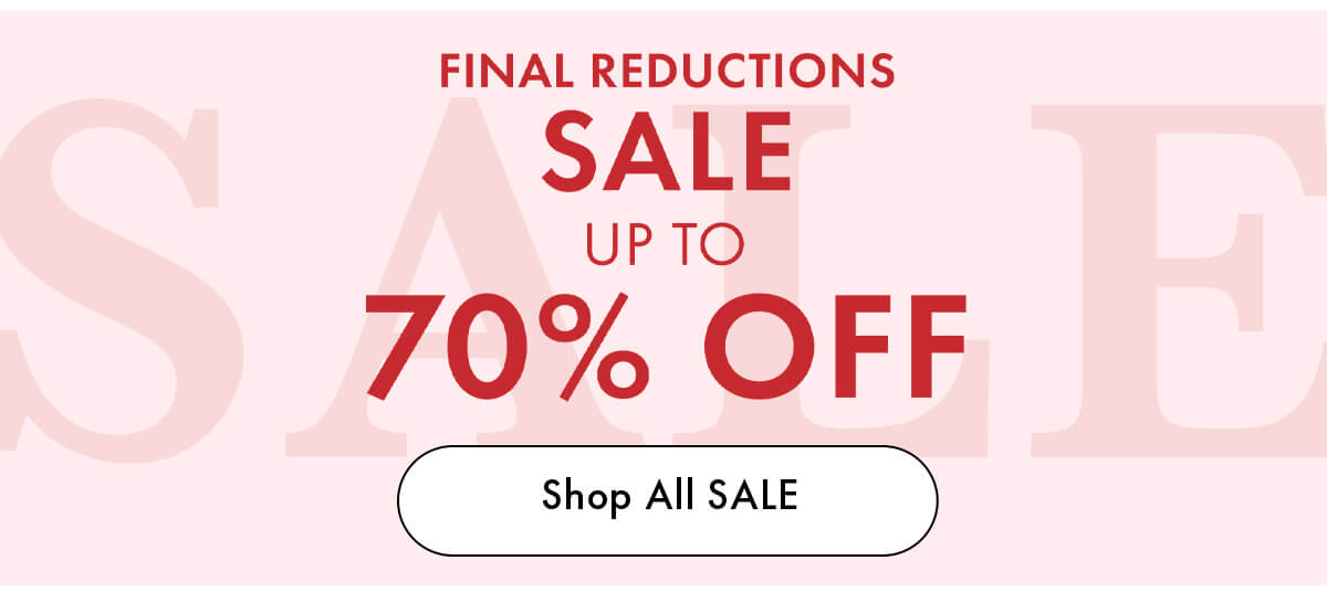 SALE UP TO 70% OFF 