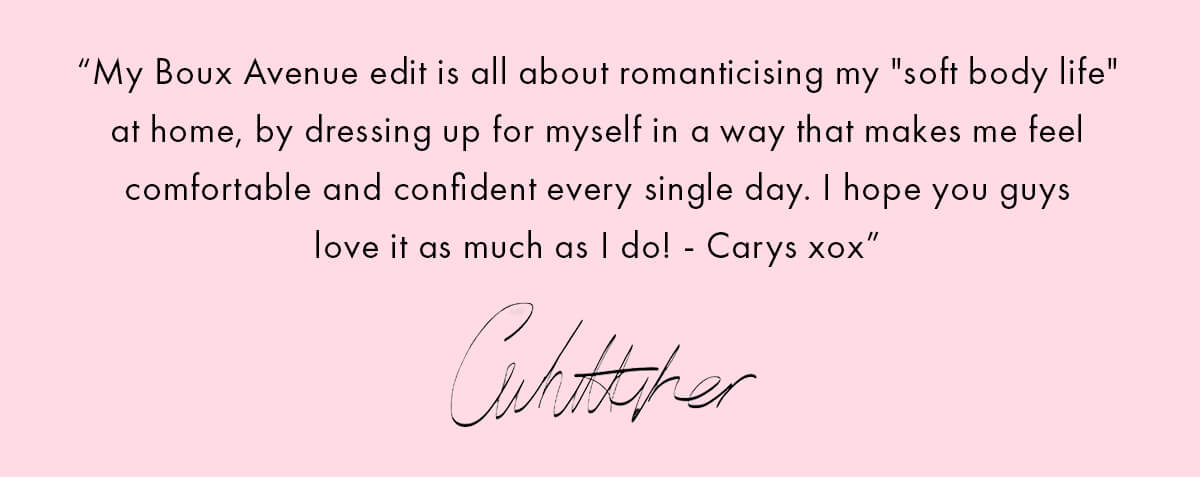 My Boux Avenue edit is all about romanticising my "soft body life" at home