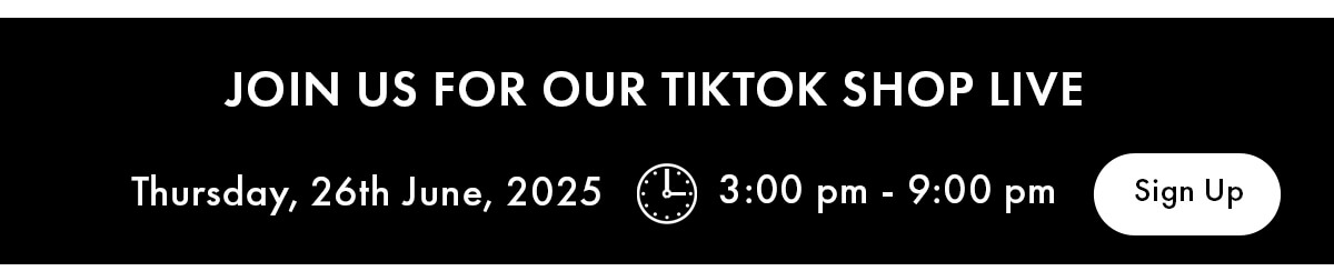 Join us for our TikTok Live