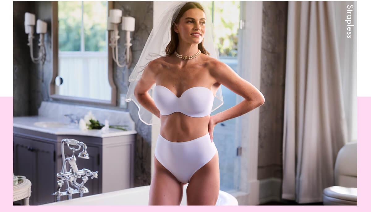 Strapless multiway bra