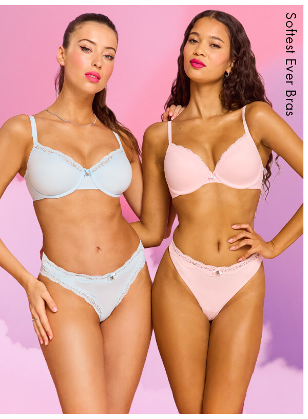 Softest ever plunge bra