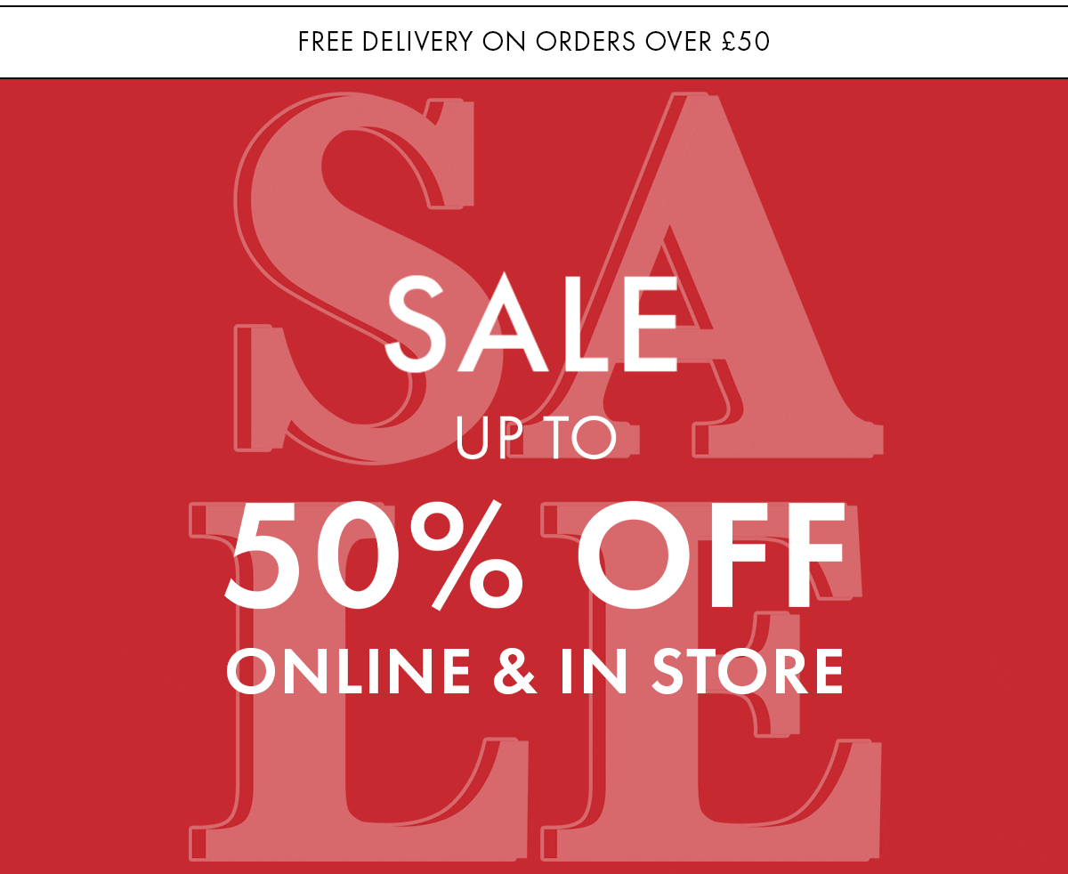 SALE UP TO 50% OFF 